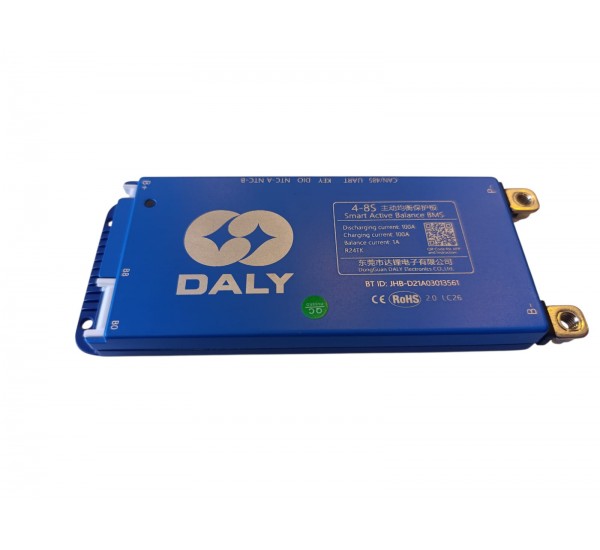 Daly 100 Balance Bms 4-8s 100a Smart Bluetooth Aktif Balanslı Bt + Rs485 + Can